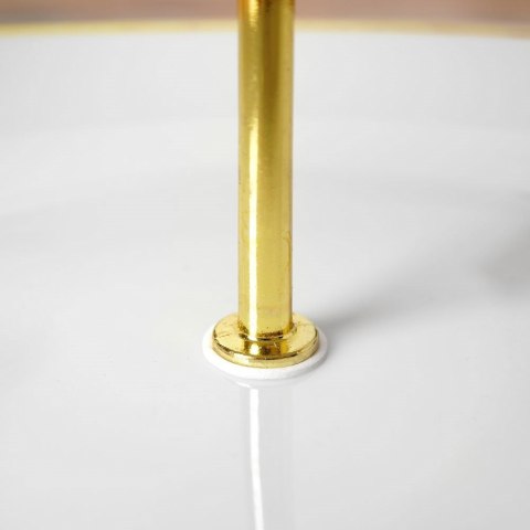 Patera na ciasto owoce babeczki porcelanowa biała 3 piętrowa 33cm EXCELLENT HOUSEWARE 139132