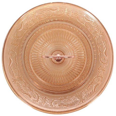Patera na ciasto owoce babeczki szklana 2 piętrowa 24cm EXCELLENT HOUSEWARE 139107