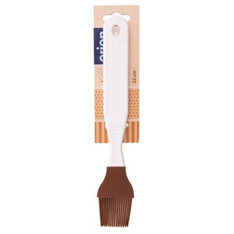 Pędzelek kuchenny silikonowy brązowy pędzel SILLINIE 22cm ORION 142740