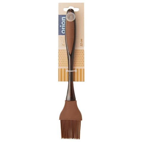Pędzelek kuchenny silikonowy pędzel brązowy SILLINIE 22cm ORION 142742