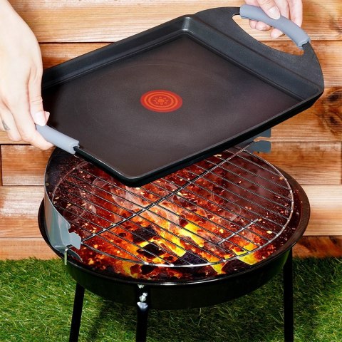 Płyta do grillowania nieprzywierająca wskaźnik nagrzania GALI 41x24.5 cm ORION 113216