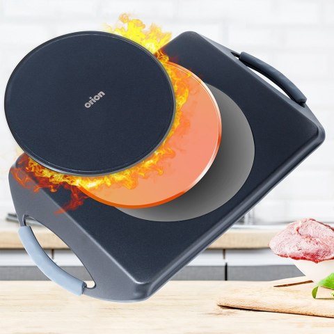 Płyta do grillowania nieprzywierająca wskaźnik nagrzania GALI 41x24.5 cm ORION 113216