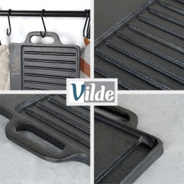 Płyta do grillowania żeliwna dwustronna CAST LINE 45.5x22.5 cm VILDE 199047