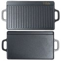 Płyta do grillowania żeliwna dwustronna CAST LINE 45.5x22.5 cm VILDE 199047