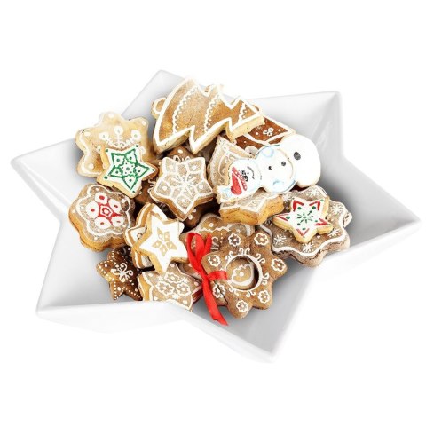 Talerz głęboki porcelanowy gwiazda 25cm VILDE 128202