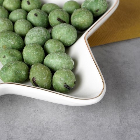 Talerz porcelanowy do serwowania przekąsek gwiazda 18cm VILDE 139094