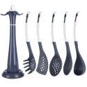 Zestaw przyborów kuchennych przybory kuchenne ze stojakiem 5-ele EXCELLENT HOUSEWARE 259245