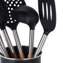 Zestaw przyborów kuchennych przybory kuchenne ze stojakiem 7-ele EXCELLENT HOUSEWARE 142608
