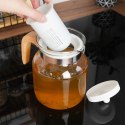 Dzbanek z zaparzaczem do herbaty szklany żaroodporny 1.3L EXCELLENT HOUSEWARE 259189