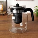 Dzbanek z zaparzaczem do herbaty szklany żaroodporny 1.4L EXCELLENT HOUSEWARE 259218