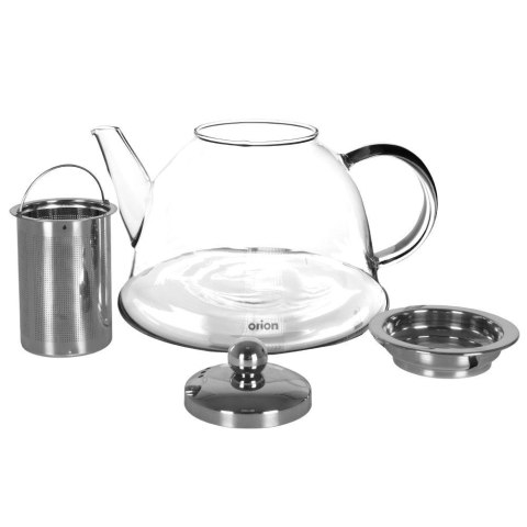 Dzbanek z zaparzaczem do herbaty szklany żaroodporny 1.65L ORION 152594