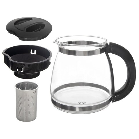 Dzbanek z zaparzaczem do herbaty szklany żaroodporny 1.73L ORION 156017