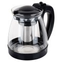 Dzbanek z zaparzaczem do herbaty szklany żaroodporny 2L VILDE 259673