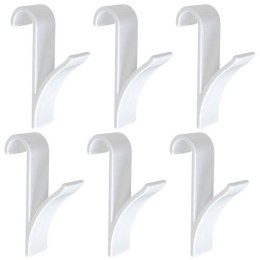 Haczyk na grzejnik łazienkowy pokojowy wieszak wieszaki na kaloryfer 6 sztuk ORION 532027