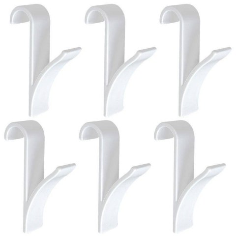 Haczyk na grzejnik łazienkowy pokojowy wieszak wieszaki na kaloryfer 6 sztuk ORION 532027