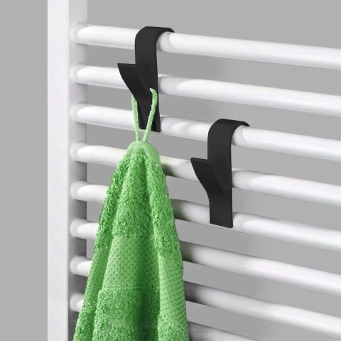 Haczyk wieszak ścienny na ubrania ręczniki na kaloryfer 2 sztuki VILDE 532025