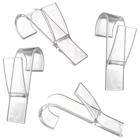 Haczyk wieszak ścienny na ubrania ręczniki na kaloryfer 4 sztuki ORION 831342