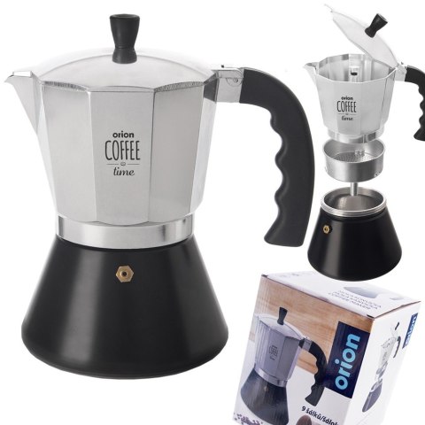 Kawiarka ciśnieniowa aluminiowa kafeterka na indukcję 450 ml ORION 131922