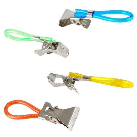 Klipsy na ręczniki ścierki do łazienki kuchni na ręczniki 10 sztuk EXCELLENT HOUSEWARE 569390