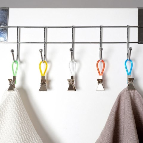 Klipsy na ręczniki ścierki do łazienki kuchni na ręczniki 5 sztuk EXCELLENT HOUSEWARE 569620