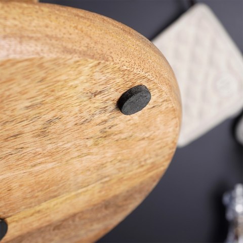 Patera na ciasto babeczki owoce drewniana 2 piętrowa 32cm HOME STYLING COLLECTION 139384