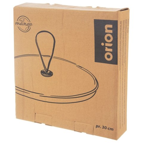 Patera na ciasto babeczki owoce drewniana MANGO 30.5cm ORION 155014