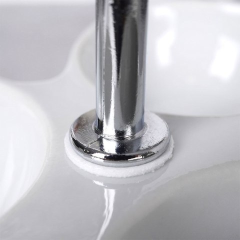 Patera na ciasto babeczki owoce porcelanowa biała 2 piętrowa 22cm ALPINA 139378