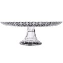 Patera na ciasto owoce babeczki szklana na nóżce 26.5cm EXCELLENT HOUSEWARE 139431