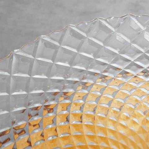 Patera na ciasto owoce babeczki szklana na nóżce 26.5cm EXCELLENT HOUSEWARE 139431