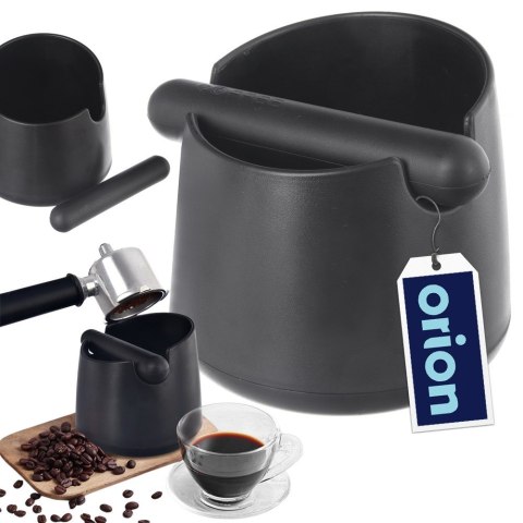 Pojemnik na fusy kawy odbijak kosz czarny ORION 390129