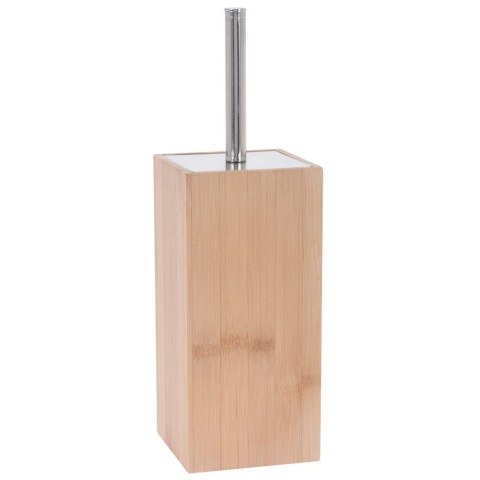 Szczotka do czyszczenia WC toalety czarna ze stojakiem bambus 34cm BATHROOM SOLUTIONS 540608