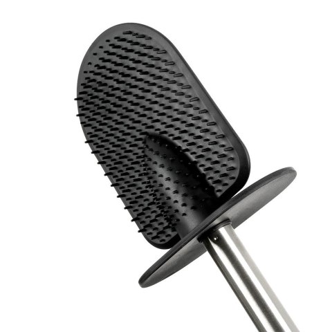 Szczotka do czyszczenia WC toalety silikonowa ze stojakiem 39cm BATHROOM SOLUTIONS 569402