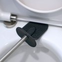 Szczotka do czyszczenia WC toalety silikonowa ze stojakiem 39cm BATHROOM SOLUTIONS 569402