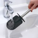 Szczotka do czyszczenia WC toalety silikonowa ze stojakiem 39cm BATHROOM SOLUTIONS 569402