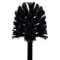 Szczotka do czyszczenia WC toalety ubikacji ze stojakiem czarna 38cm VILDE 540613