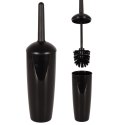 Szczotka do czyszczenia WC toalety ubikacji ze stojakiem czarna 39cm VILDE 569068