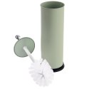 Szczotka do czyszczenia WC toalety ubikacji ze stojakiem metalowa zielona GREENISH ORION 540210