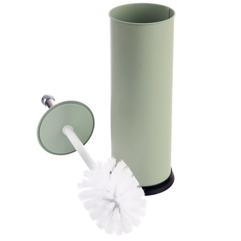Szczotka do czyszczenia WC toalety ubikacji ze stojakiem metalowa zielona GREENISH ORION 540210