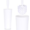 Szczotka do czyszczenia WC toalety ze stojakiem biała 37cm BATHROOM SOLUTIONS 569637-B