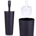 Szczotka do czyszczenia toalety WC ubikacji ze stojakiem czarna 37cm BATHROOM SOLUTIONS 569637-C