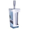 Szczotka do czyszczenia toalety WC ubikacji ze stojakiem szara 37cm BATHROOM SOLUTIONS 569637-S