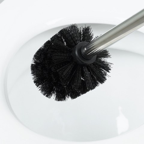 Szczotka do mycia WC toalety ubikacji czarna zapasowa 35cm VILDE 568009