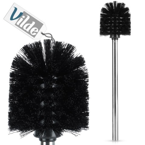Szczotka do mycia WC toalety ubikacji czarna zapasowa 35cm VILDE 568009
