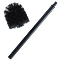 Szczotka do mycia WC toalety ubikacji czarna zapasowa 35cm VILDE 568010