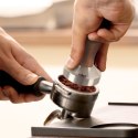 Tamper do kawy espresso stalowy drewniany ubijak ORION 120554