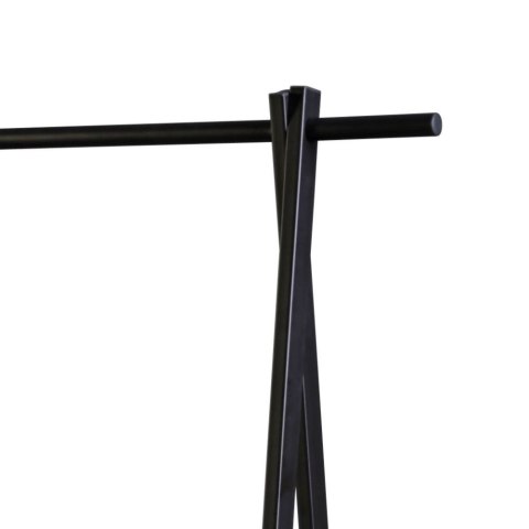 Wieszak stojący na ubrania kurtki stojak uchwyt drewniany 151cm VILDE 530833