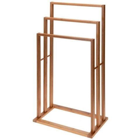 Wieszak stojak na ręczniki łazienkowe stojący uchwyt bambusowy BATHROOM SOLUTIONS 530847