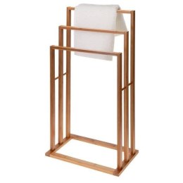Wieszak stojak na ręczniki łazienkowe stojący uchwyt bambusowy BATHROOM SOLUTIONS 530847