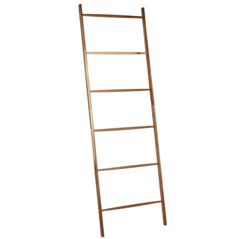 Wieszak stojak na ręczniki łazienkowe stojący uchwyt drewniany 170cm BATHROOM SOLUTIONS 569594