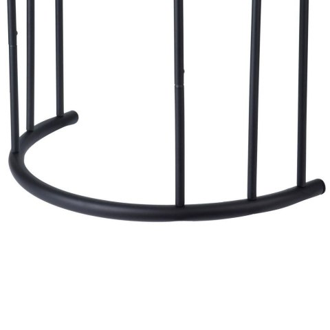 Wieszak stojak na ręczniki łazienkowe stojący uchwyt metalowy czarny BATHROOM SOLUTIONS 530849